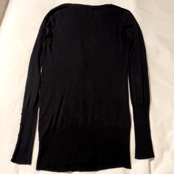 Zara Mother-of-pearl Button-up Knit Cardigan - Picture 6 of 6